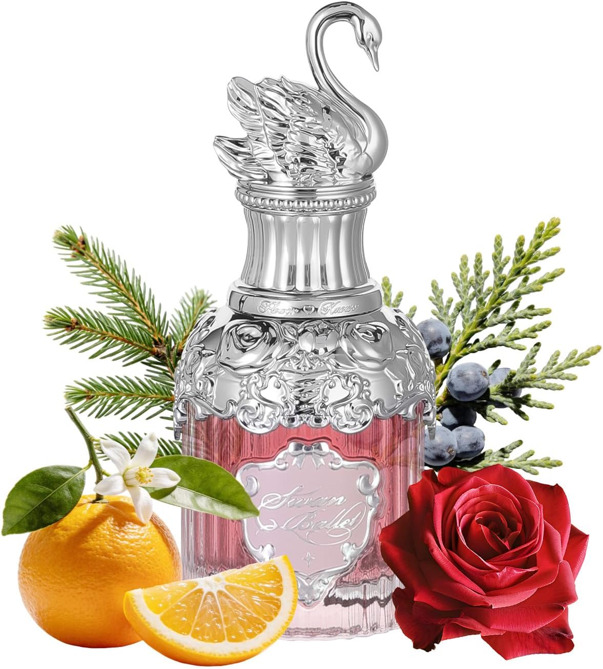 Flower Knows Swan Ballet Perfume front view luxury women fragrance bottle