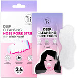 Bloomora nose pore strips front view blackhead remover