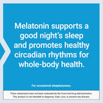 Life Extension Melatonin bottle top and safety seal