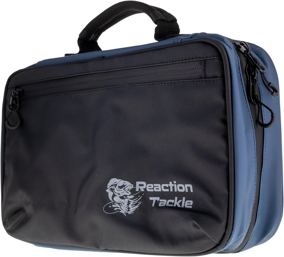 Reaction Tackle Deluxe Bait Binder, Water Resistant Soft Bait Storage System for Soft Plastics and Rigs with Zippered Sleeves, 4 Sleeves Single Pocket - Image 11