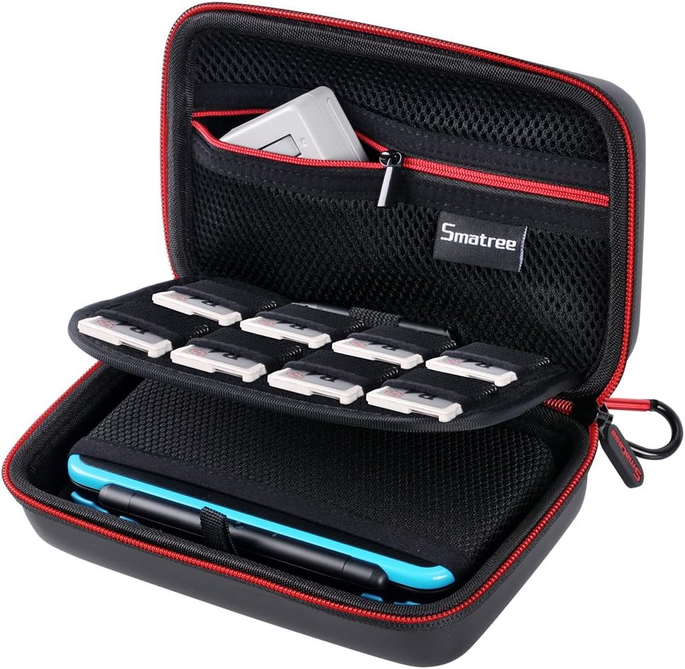 Smatree hard shell carrying case for Nintendo 3DS XL front view
