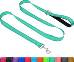 Taglory Dog Leash for Small Dogs, Double-Sided Reflective for Night Walking, Neoprene Padded Handle, 3/4 inch by 6 ft, Lightweight for Small Medium Breeds up to 30 lbs, Black - Image 9