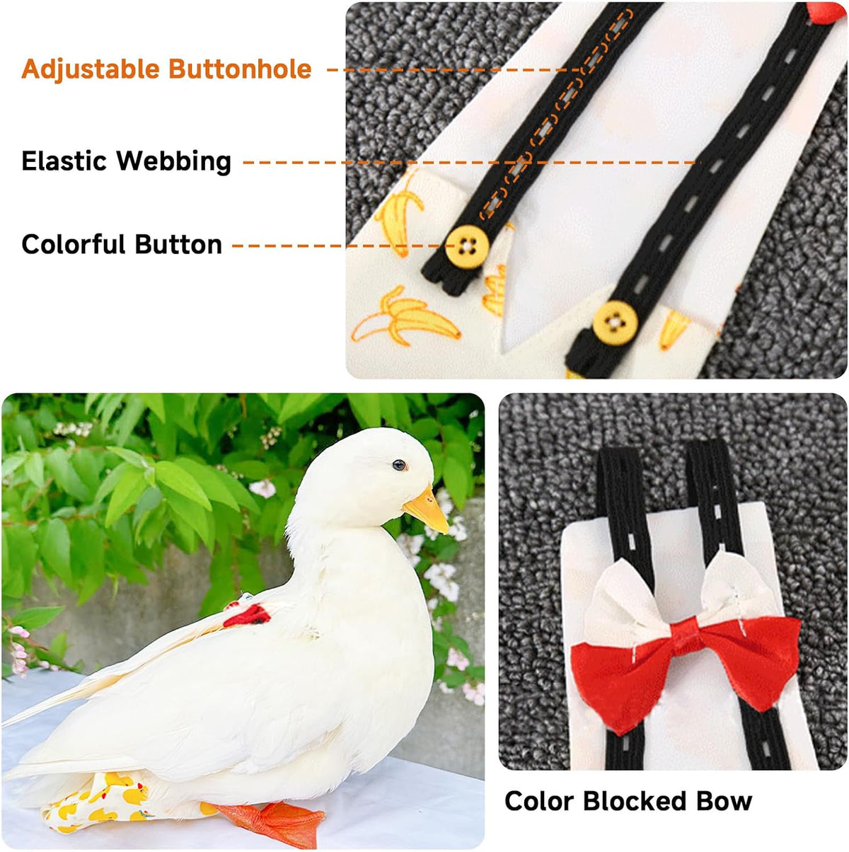 QBLEEV reusable goose nappy waterproof inner pouch detail
