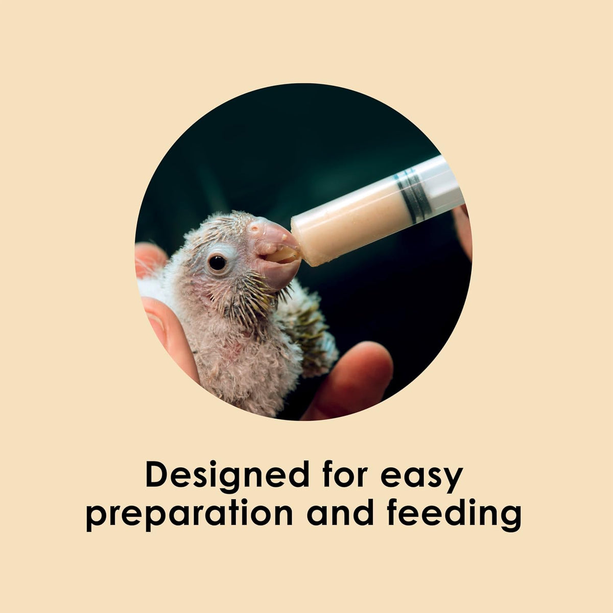 Professional grade baby bird formula for parrots and macaws