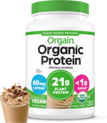 Orgain Organic Vegan Protein Powder, Strawberries & Cream - 21g Plant Based Protein, 4g Prebiotic Fiber, Low Net Carb, No Lactose Ingredients, No Added Sugar, Non-GMO, For Shakes & Smoothies, 2.03 lb - Image 15
