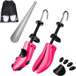 Eachway Pair of Professional 2-Way Premium Shoe Stretcher Tough Plastic Shoe Trees, Adjustable Length & Width Durable Shoe Shaper for Men and Women (Large) - Image 10