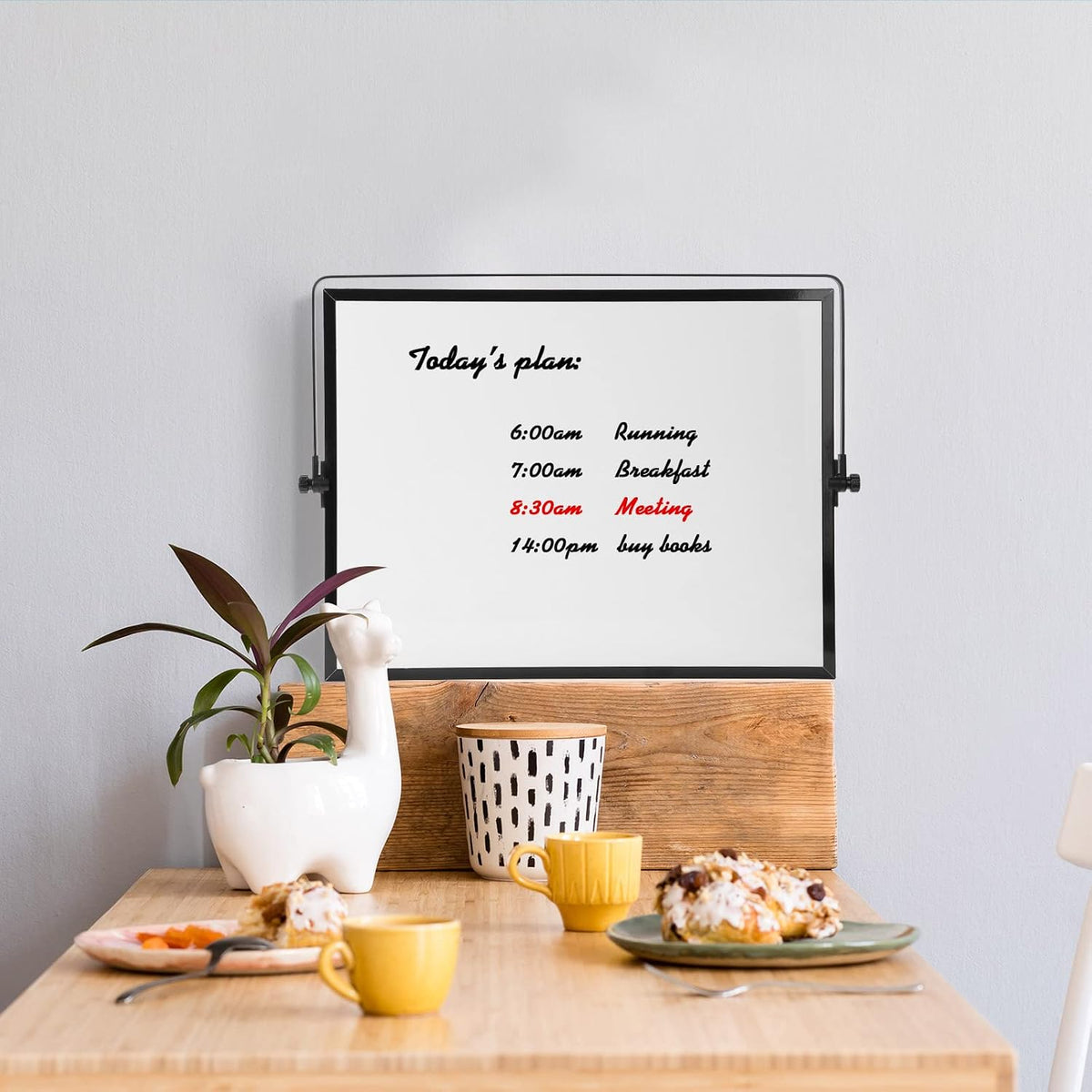 Thenshop whiteboard packaging and full 3-piece bundle layout for home organization.