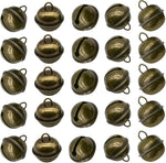 Maydahui 100 PCS Bronze Jingle Bell 1 Inches Vintage Copper Bell | Antique Decorative Tone for Christmas Tree Crafts Decoration DIY Bells Pet Dog Cat - Image 9