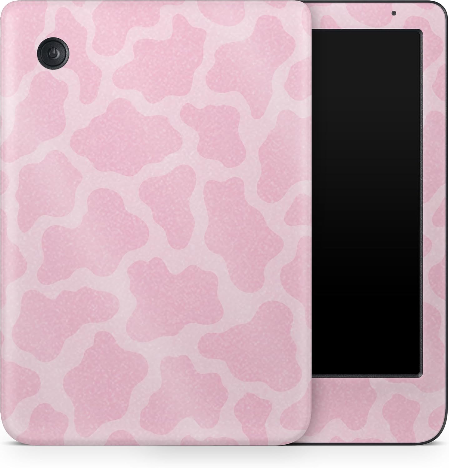 Vision Signs And Graphics Pink Giraffe skin applied to Kobo Clara Colour front view