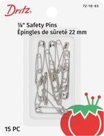 Dritz 1465 Safety Pins, Brass, Size 2 (35-Count) - Image 10