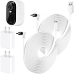 ALERTCAM weatherproof power cable front view for outdoor security camera