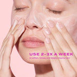 Murad triple action chemical and physical exfoliating cleanser packaging details
