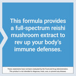 Life Extension Reishi mushroom complex capsules container seal view
