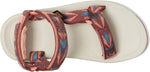 Teva kids outdoor sandal top view of recycled straps