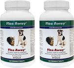 Flea Away natural pest barrier chewable tablets for cats and dogs