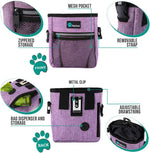 Imported hands-free dog training fanny pack with waist strap.
