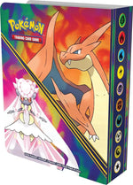 Pokemon TCG booster pack included with mini portfolio
