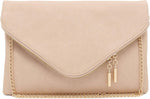 FashionPuzzle oversized envelope clutch front view