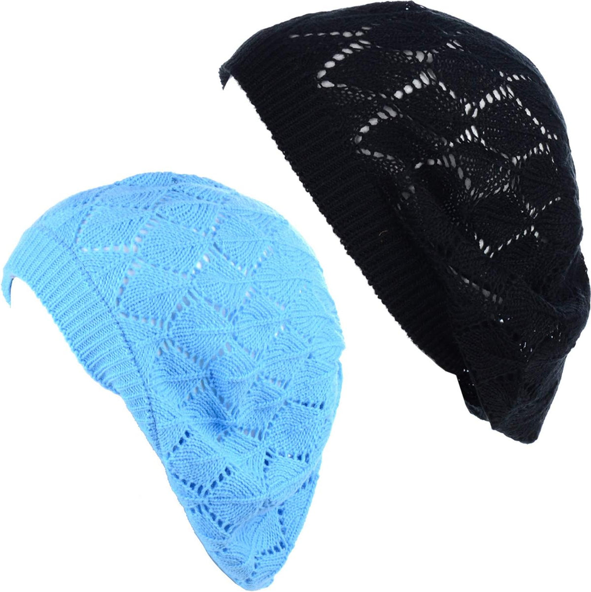 BSB casual wear knit beanie cap angled view