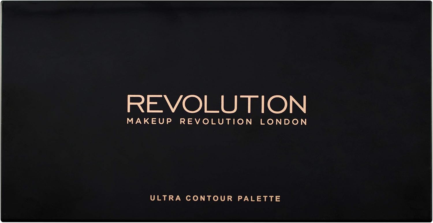 Makeup Revolution Ultra Contour Palette, Makeup Palette Includes Highlighters & Contour Shades, Adds Definition & Sculpts Features, Vegan, 13g - Image 1