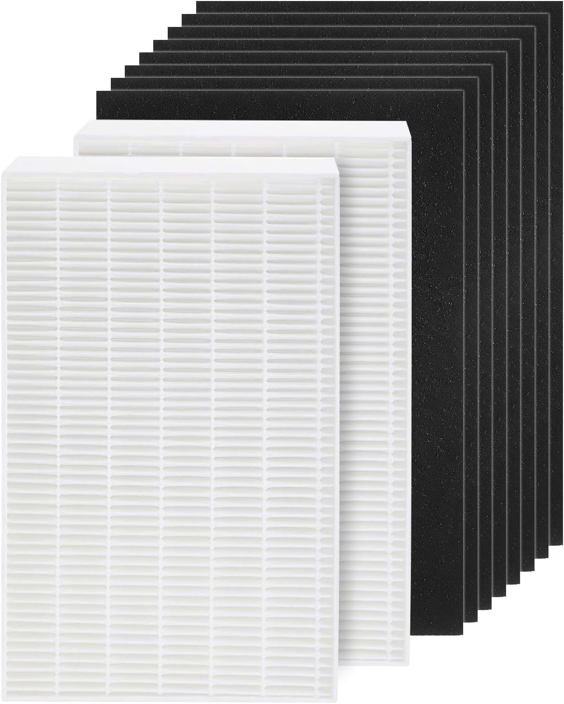Isinlive HPA100 replacement filter set front view for air purifiers