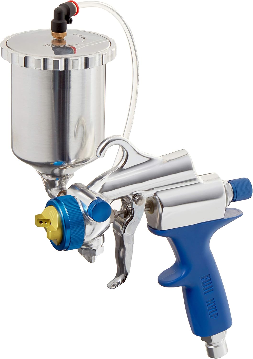 Fuji Spray 9600-G Gravity G-XPC Spray Gun front view showcasing metal body and gravity cup