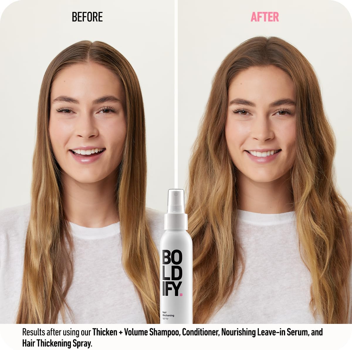 Boldify hair thickening spray nozzle sprayer close up