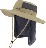 BASSDASH UPF 50+ Sun Fishing Hat Water Resistant with Detachable Neck Flap - Image 12