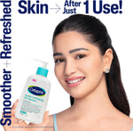 Cetaphil exfoliating cleanser ingredient highlights label
