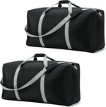 iFARADAY 105L Extra Large Duffel Bag 32.5 inch Lightweight Luggage for Travel-Black - Image 15