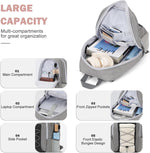 MAXTOP business backpack side angle display