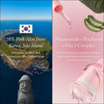 Imported USA beauty product by APRILSKIN showing packaging box and ingredient transparency details.