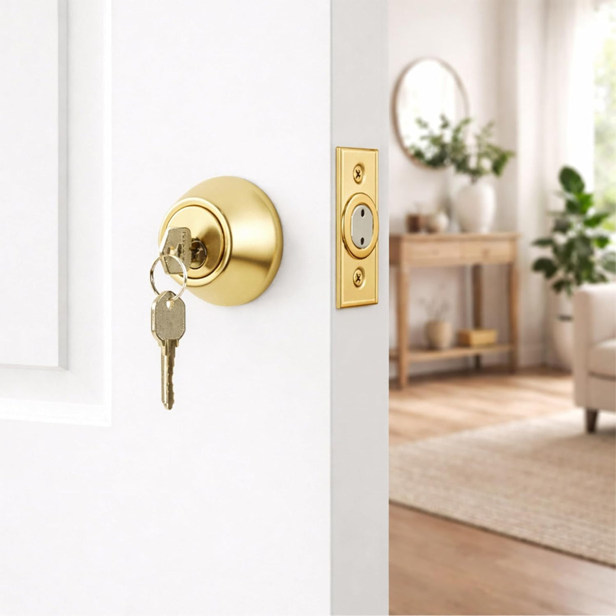 Design House deadbolt packaging and box details