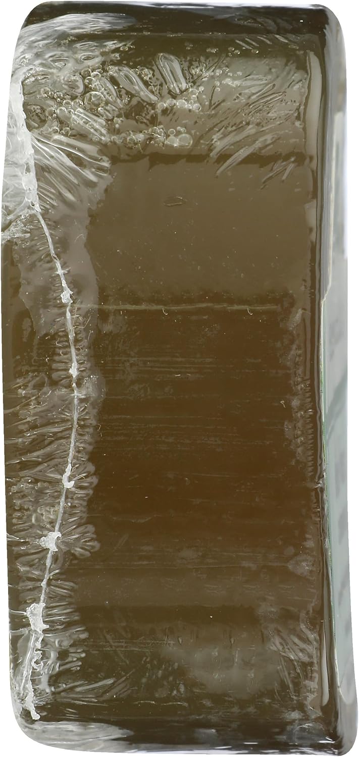 Clearly Natural 4 ounce soap bar texture close up