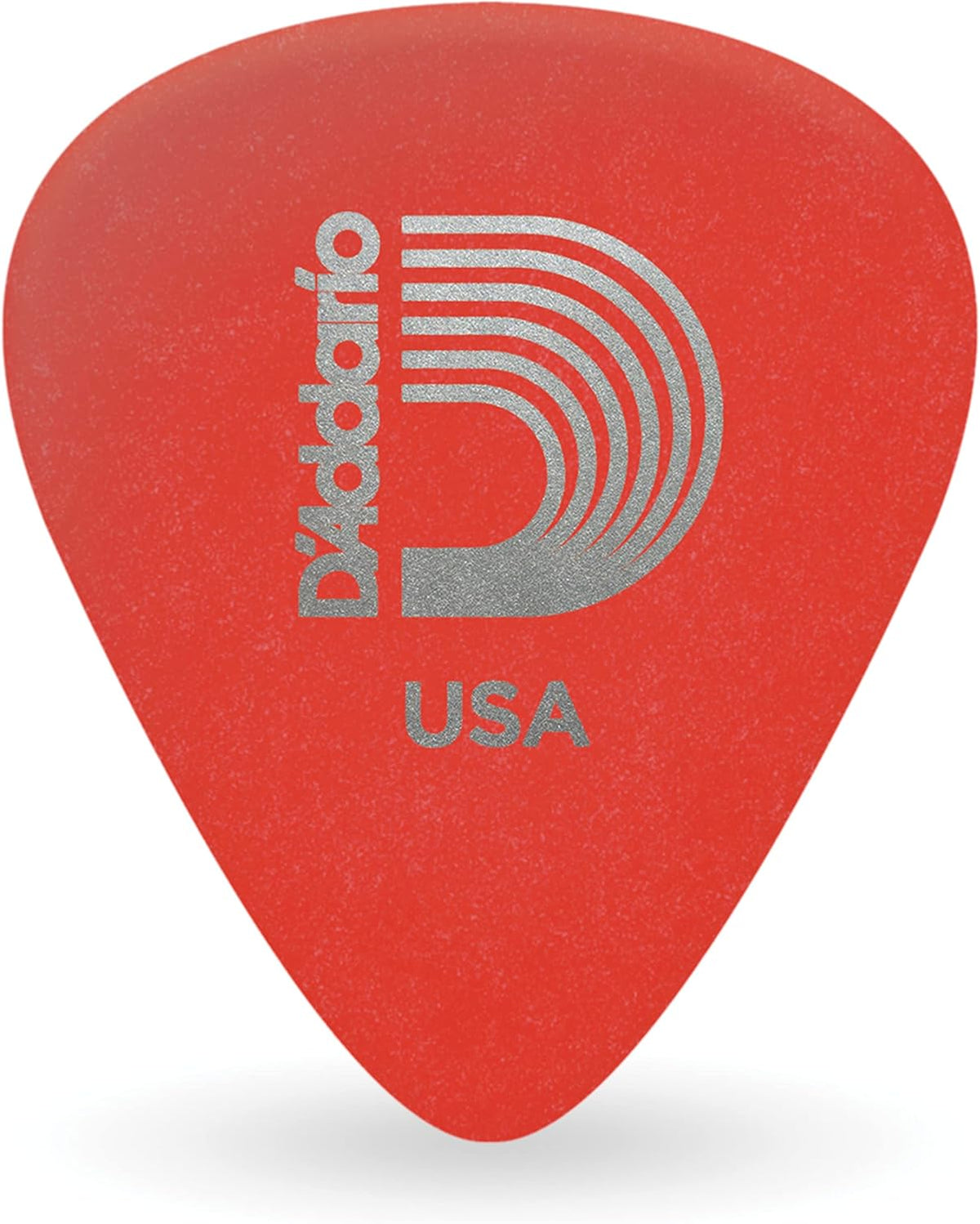 Planet Waves D'Addario guitar picks stacked together showing standard shape design.