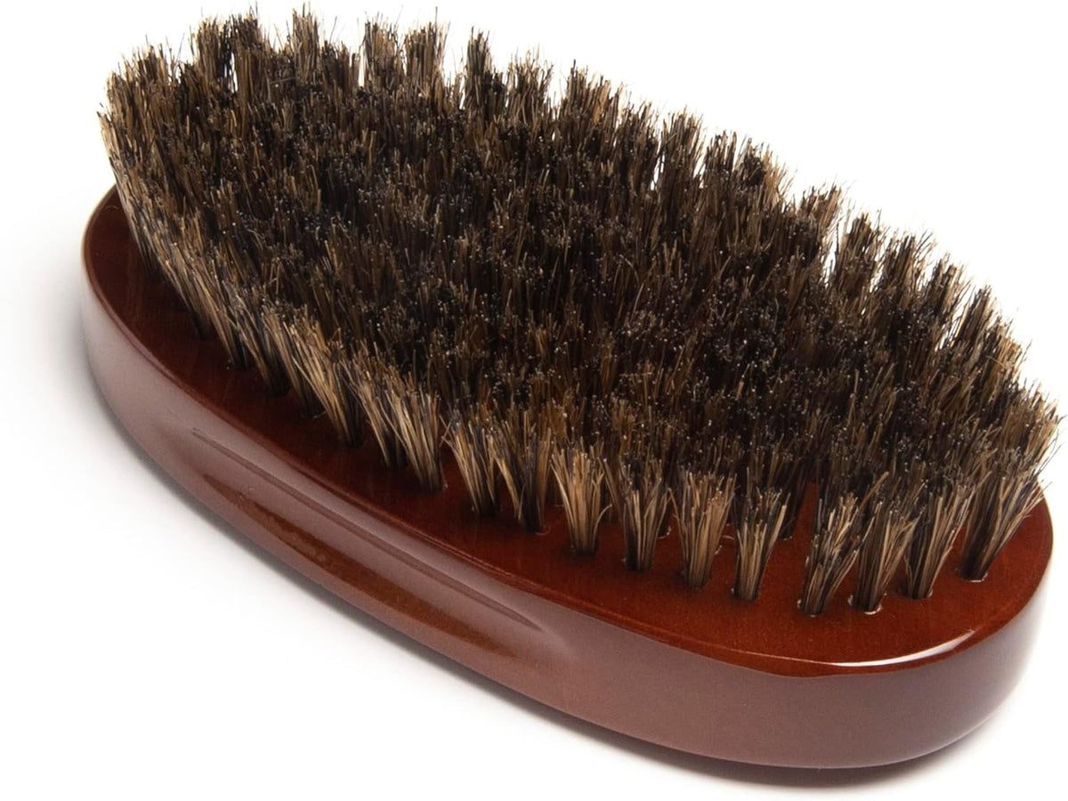 Diane Premium 100% Boar Bristle Club Wave Brush for Men, Wood Handle - Image 11