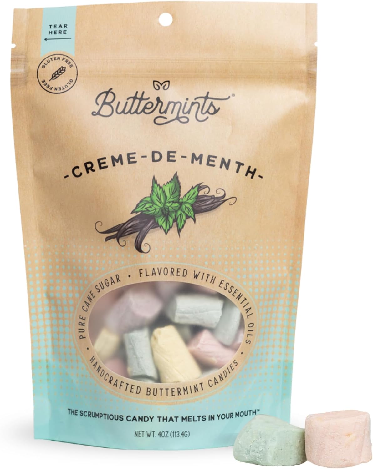 Buttermints Orange Cream, Butter Mints Gluten-Free Candy Soft Butter Taste, Unexpectedly Scrumptious (4 Servings) - Image 10