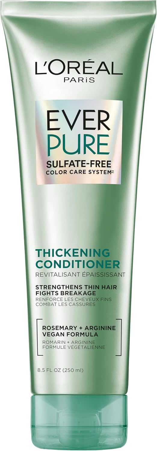 L'Oreal Paris EverStrong Thickening Conditioner front view bottle