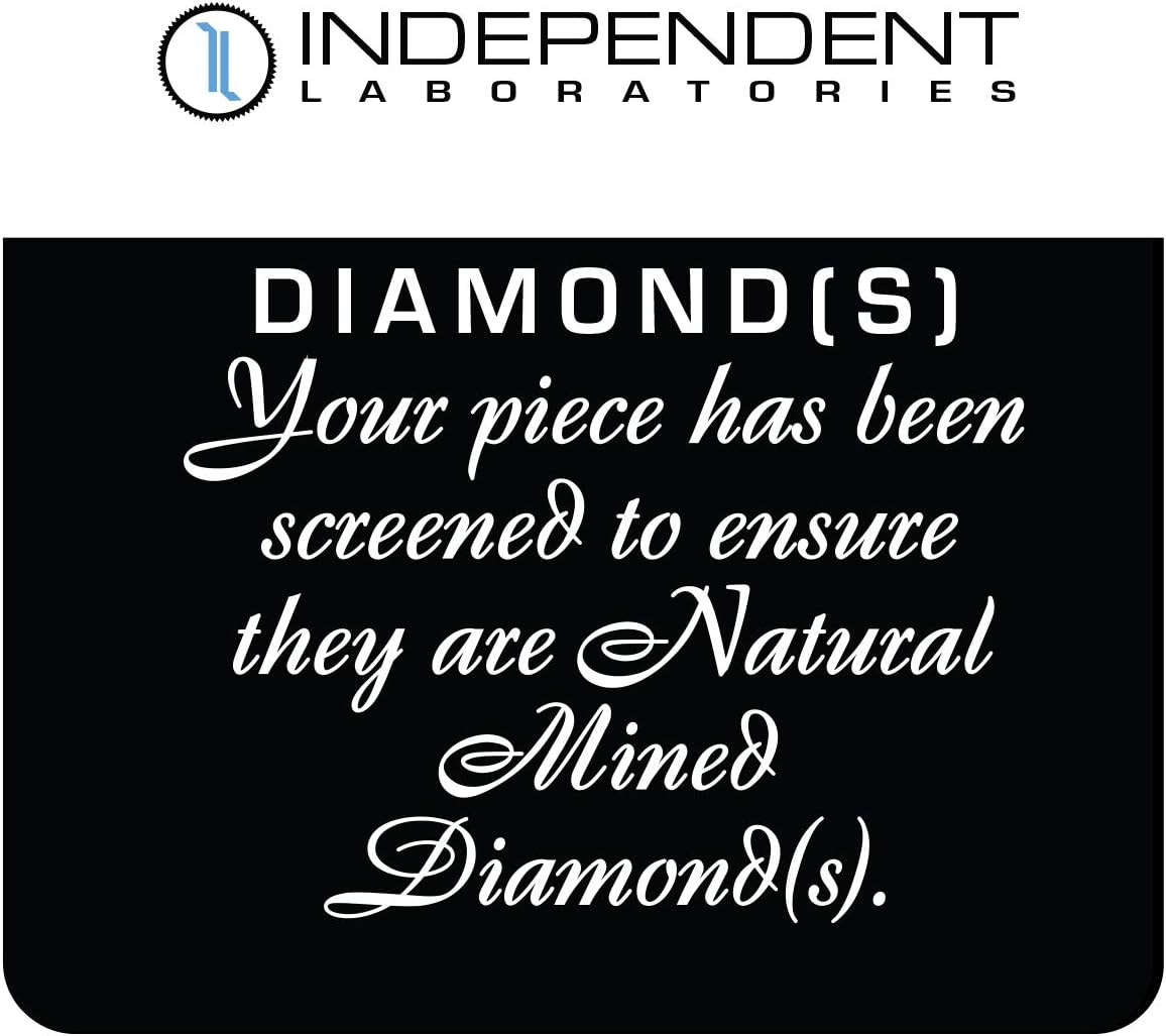Fifth and fine diamond cluster earrings in presentation box