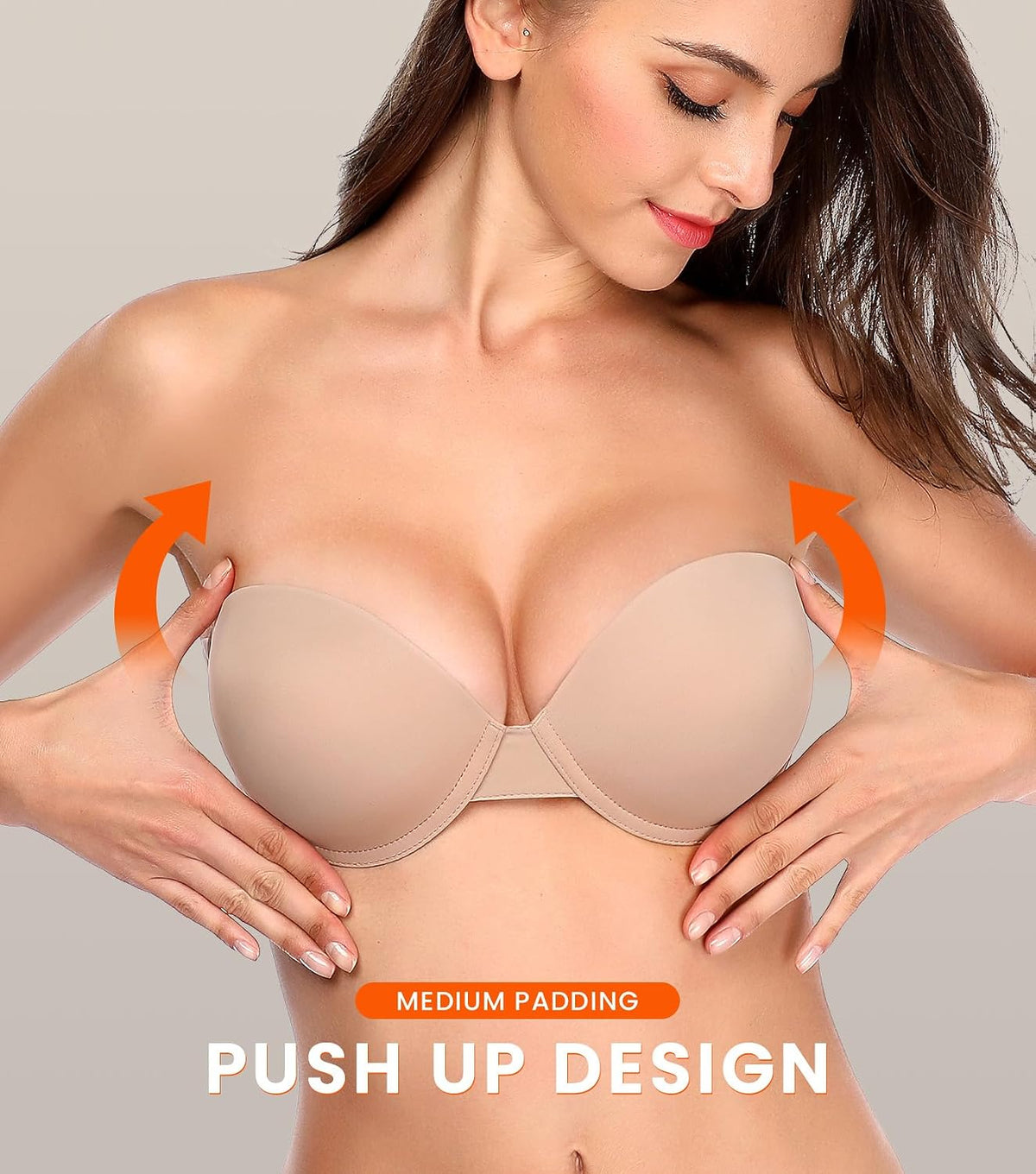 JOATEAY backless bra side adhesive wings detail