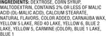 Ferrara Wonka Runts 12 Ounce bag resealable zipper detail