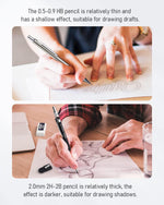 Nicpro art mechanical pencil set accessories