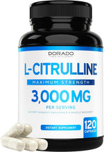 L Citrulline 3000mg Supplement (360 Capsules) Support L Arginine & Nitric Oxide Pills - L-Citrulline For Men & Women - Muscle Recovery & Pump Supplement - 3rd Party Tested, Vegan, Non-GMO - USA Made - Image 9