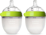 Comotomo Baby Bottle Single Pack, Green, 5oz - Image 12