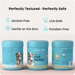 Uproot Clean alcohol free soothing ear wipes for sensitive cats