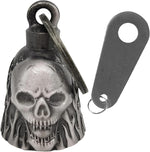 Dream Apparel riding bell zinc alloy texture close up