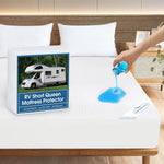 Springspirit waterproof mattress protector folded view