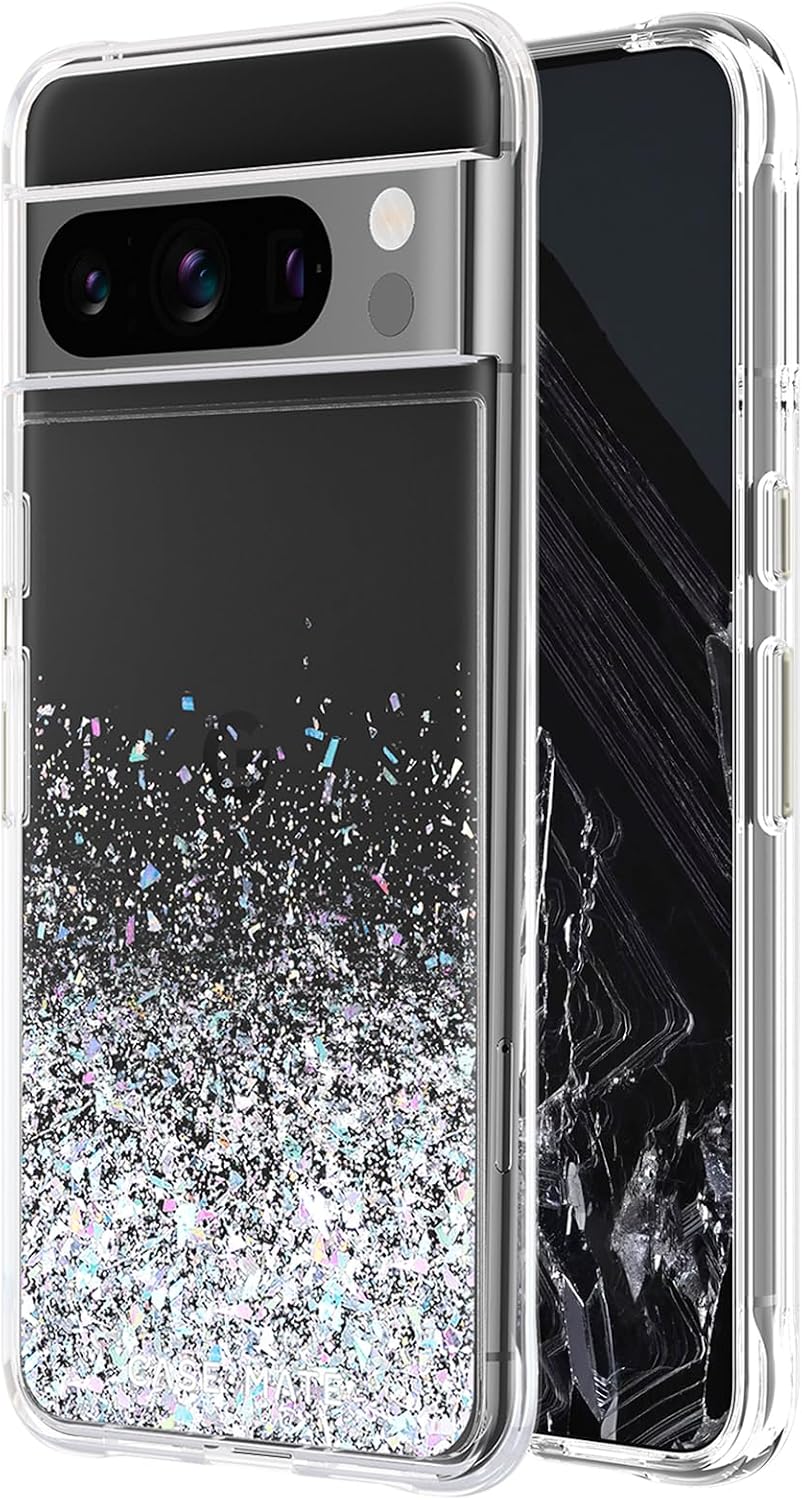Case-Mate Google Pixel 8 Pro Case [6.7", 2023] [12ft Drop Protection] [Wireless Charging] Signature Clear Phone Case for Google Pixel 8 Pro - Anti-Yellowing, Anti-Scratch, Shockproof Materials, Slim - Image 11