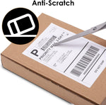 Omezizy shipping labels waterproof test demonstration