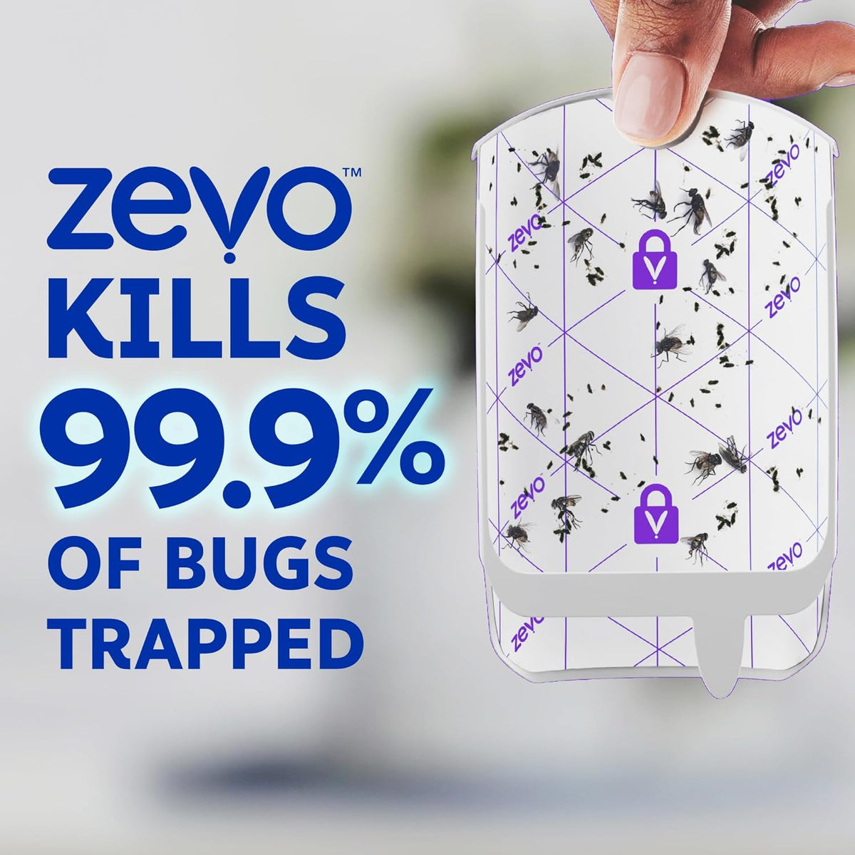 Zevo indoor pest control device in kitchen